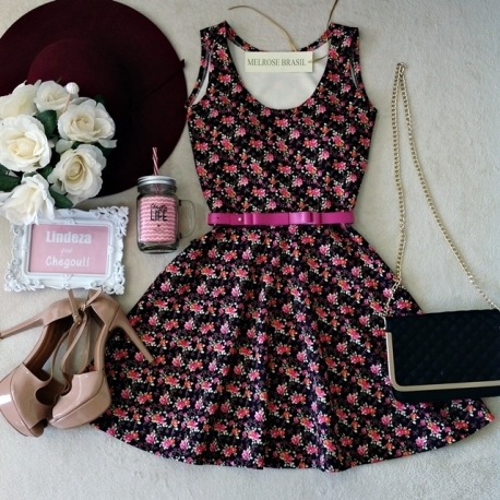 Vestido hotsell neoprene rodado