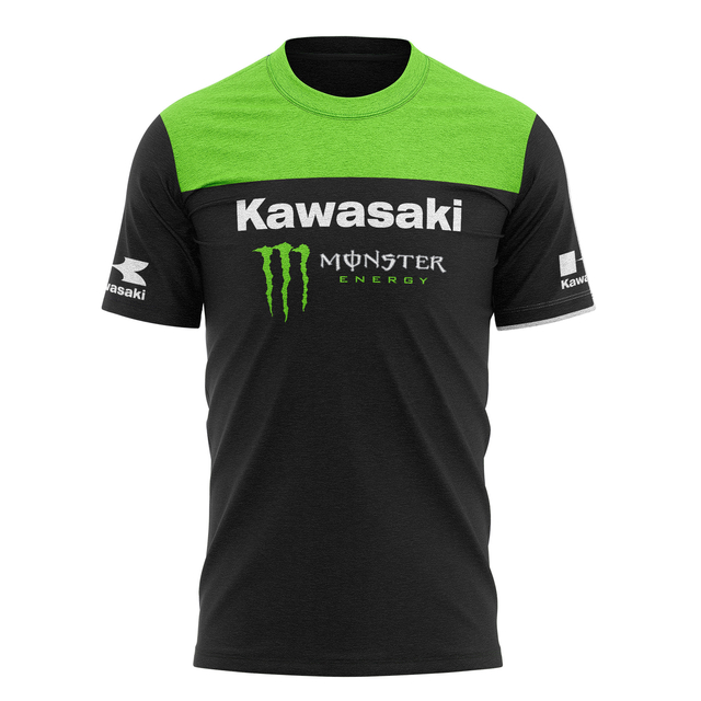 camiseta Kawasaki Monster moto gp