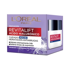 Crema Noche L'Oréal Paris Revitalift Ácido Hialurónico - comprar online