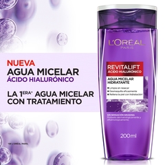 Agua Micelar L'Oréal Revitalift con Ácido Hialurónico en internet