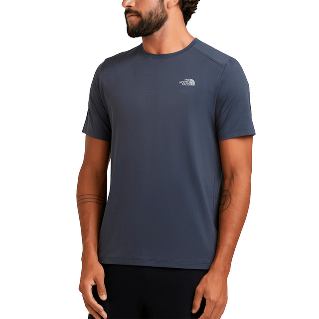 Camiseta The North Face Hyper Tee Crew M/C Masculina - Cinza