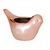 CACHEPOT PASSARO ROSE GOLD CERAMICA