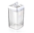 POTE HERMETICO 2,3LTS CRYSTAL QUADRADO (9002083) - comprar online