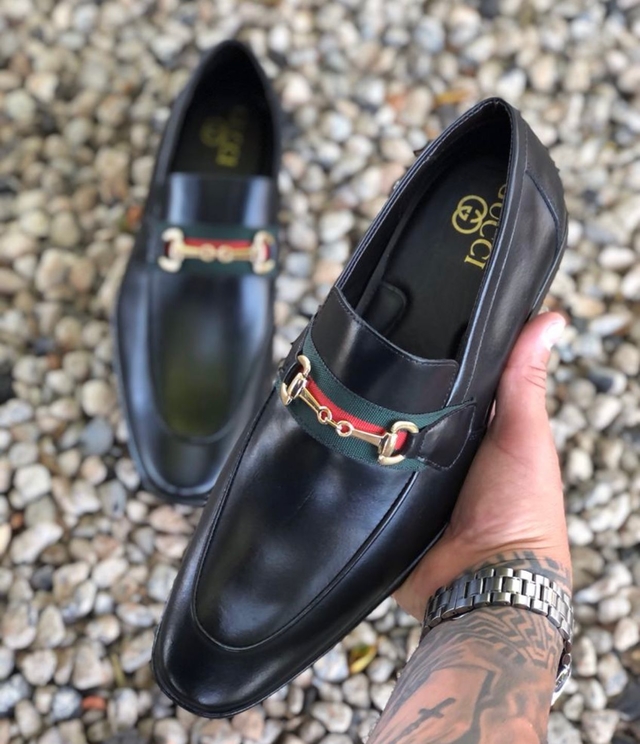 Sapato Social Gucci - Preto - Comprar em LF.EMIMPORTS