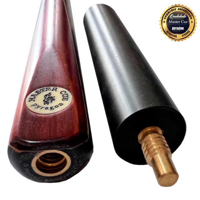 Taco 3/4 Profissional Ash Vácuo Master Cue com Prolongador