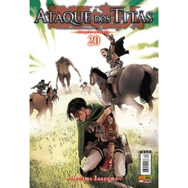 Mangá Ataque dos Titãs 12 Panini, mangalivre, Shingeki no Kyojin, Sh