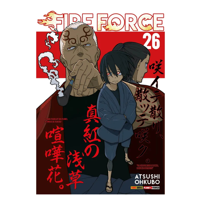 Mangá Fire Force 17 Panini, mangalivre