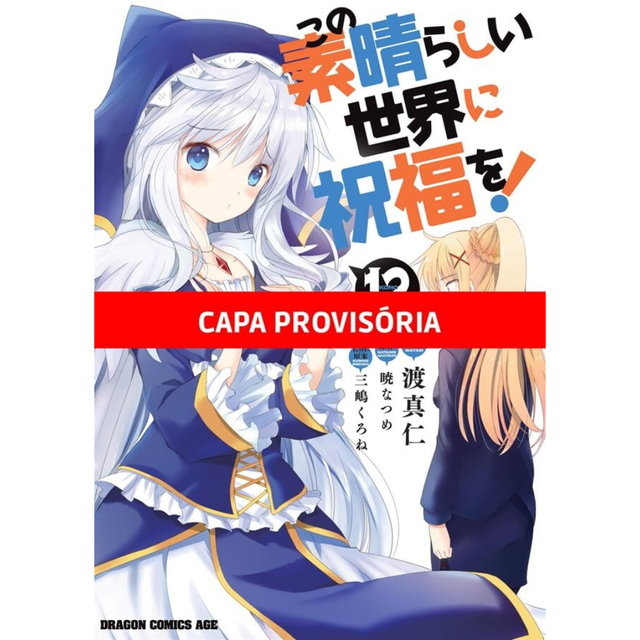 Mangá KonoSuba - Abençoado Mundo Maravilhoso! 12 Panini, mangalivre