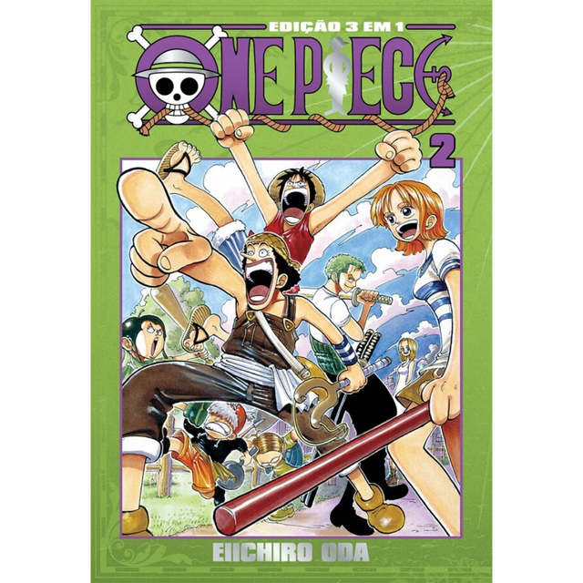 Mangá One Piece 002 Panini, mangalivre