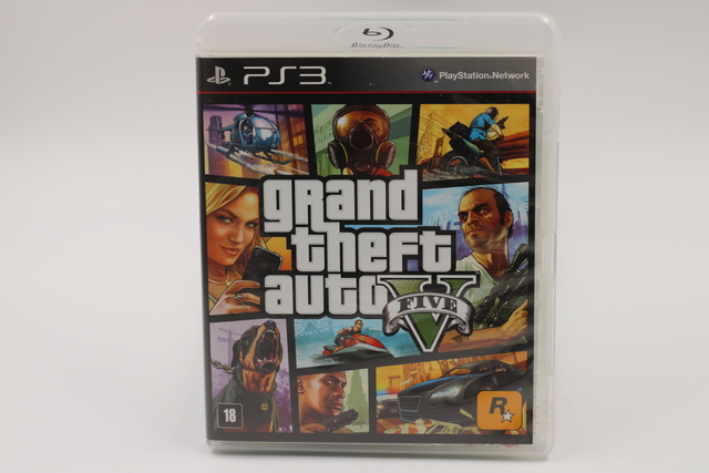 Game Grand Theft Auto GTA V - PS3 - SR Games - Jogos, consoles