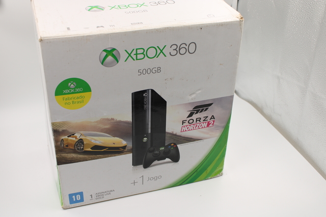 Xbox 360 Super Slim Original Bloqueado Completo Para Jogar Com Jogo