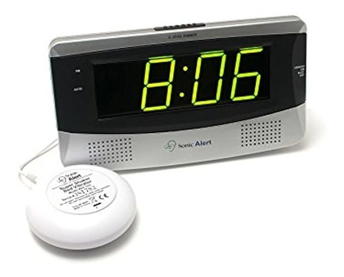 Sonic Alert Sb300ss Reloj Despertador Sonico Fuerte Con Vib