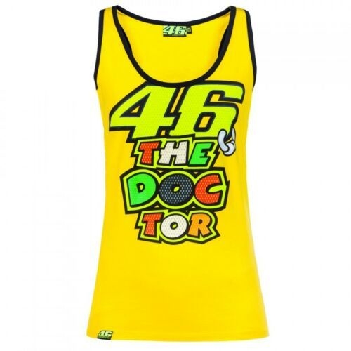 Camiseta VR46 Racing The Doctor - Amarillo - Mujer