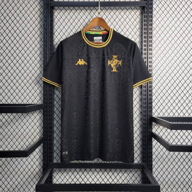 Camisa Vasco da Gama - Edição Preta e Dourada