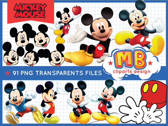 Printable Mickey PNG Mickey Mouse Club Hous Digital 