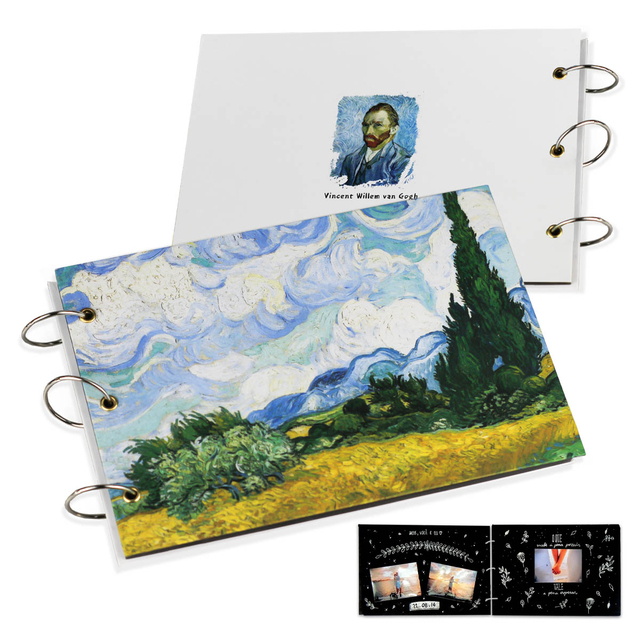 Álbum para 200 fotos 10x15 Van Gogh