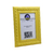 Porta Retrato de Madeira com Textura 10x15 - Amarelo na internet