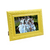 Porta Retrato de Madeira com Textura 10x15 - Amarelo