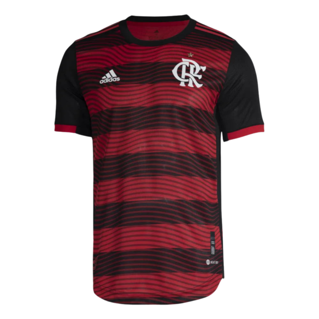 Camisa Pré-Jogo Flamengo 2022 2023 Feminina Modelo Torcedor Fan Preta