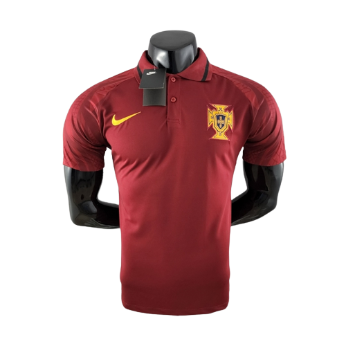 Camisa Portugal Polo 2022/2023 Torcedor Masculina - Vermelha