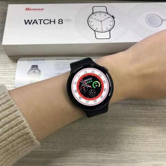 RELÓGIO SMARTWATCH WATCH 8 PRO REDONDO - 38MM -NFC