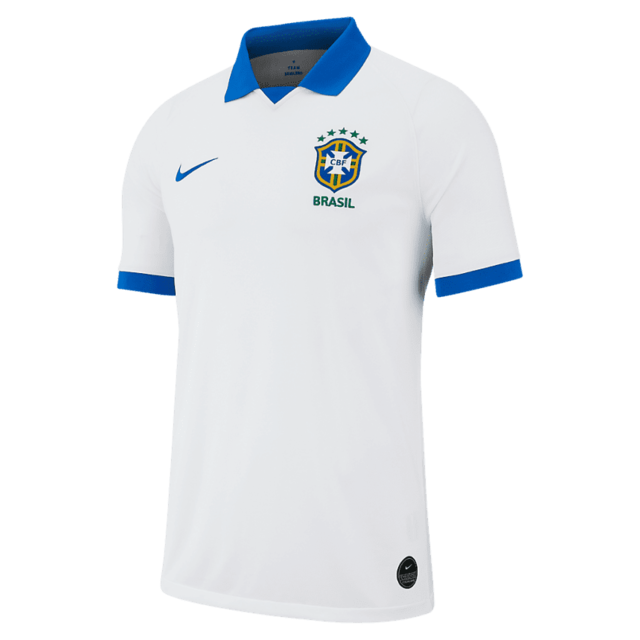 Camisa Seleção Brasil II 19/20 Torcedor Nike Masculina - Azul+branco