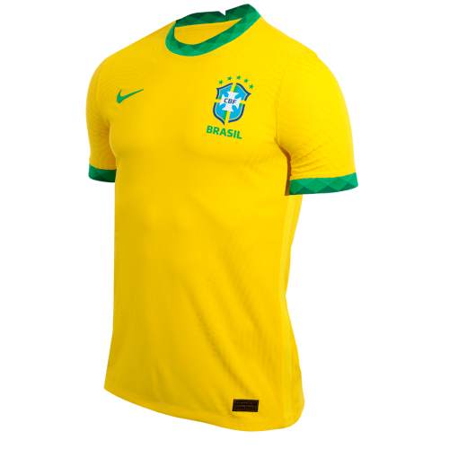 CAMISETA BRASIL JOGO FUTEBOL TORCEDOR ELITE MASCULINA - Amarelo