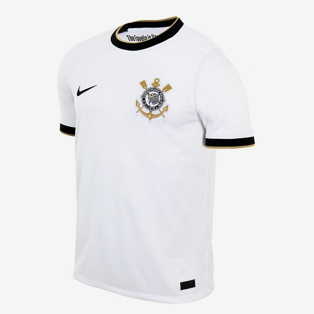 Camisa Corinthians I 22/23 - Torcedor Nike Masculina - Branco
