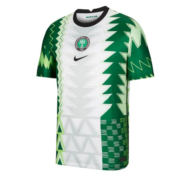 Camisa Nike Nigeria I 2020/21 Torcedor Masculina -Verde