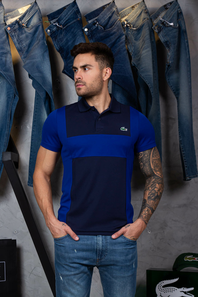 POLO LACOSTE SPORT AZUL MARINHO Comprar en JP store