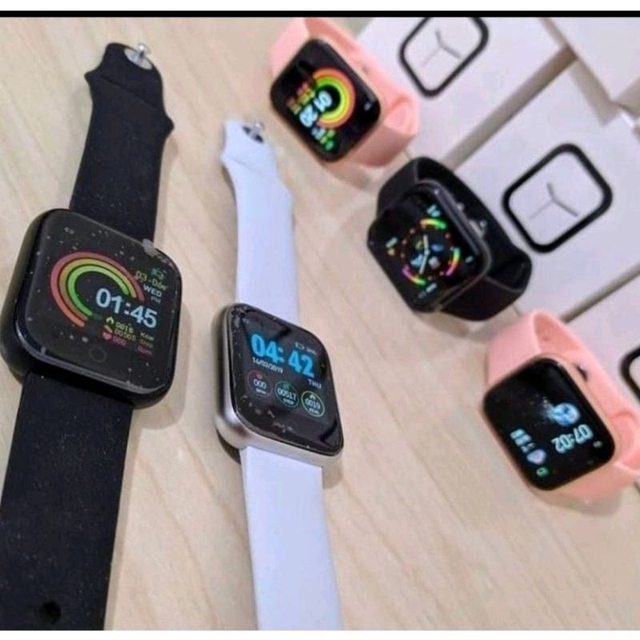 M6, Relógio Inteligente, SmartWatch, Rosa, Relógio de Esporte, Bluetooth,  Conexão Aplicativo, Xiaomi, Android, Apple