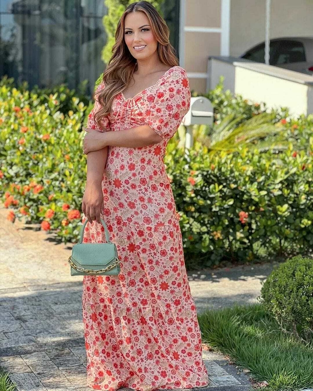Vestidos delicados store longos