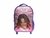 Mochila chica con carro de Violetta, bordada con un bolsillo lateral - 12 Pulgadas