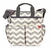 Skip Hop Bolso Maternal tipo Cartera Con Cambiador "Duo Chevron" Con Manijas, Tira ajustable y Tiras Para Cochecito