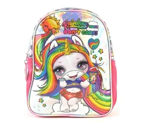 Wabro Mochila Espalda Poopsie Slime Surprise Tornasol 30 cm Unicornio 30 cm