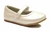 Balerina Chatita Con Velcro Nacarado - 18 - 26