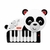 Fisher-Price Mini Piano De Panda - Musical - 27 Cm