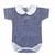 Body Manga Corta Cuadrille con Cuello Baby - T00-T55