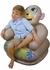 leisair sillon inflable animal 65cm x 64cm 69cm