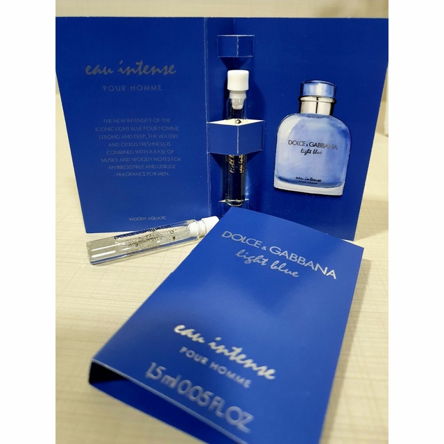 Amostra D G Light Blue Intense Homme 1.5 ml ORIG