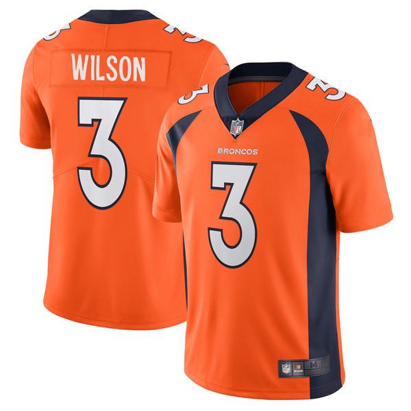 Jersey Denver Broncos Masculina Laranja 3 WILSON
