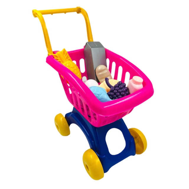 Compre Supermercado Carrito De Compras De Plástico y Carrito De