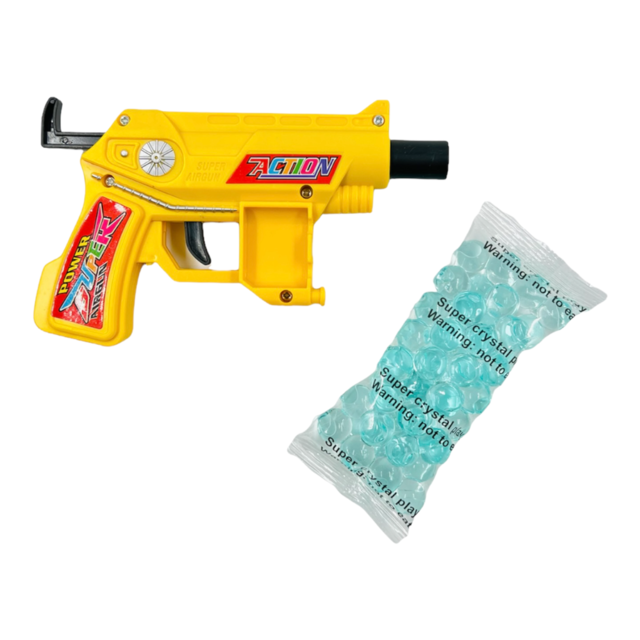 PISTOLA CON BALAS DE HIDROGEL A SÓLO $23.5 MXN MAYOREO