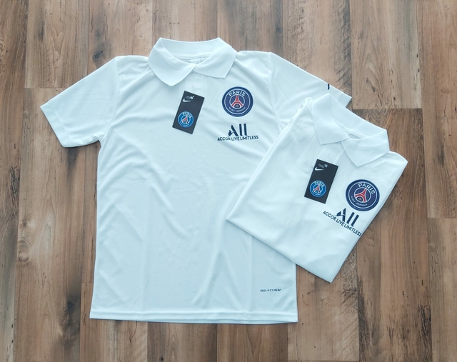 Chomba PSG blanca. Comprar en Hooligans Bahia