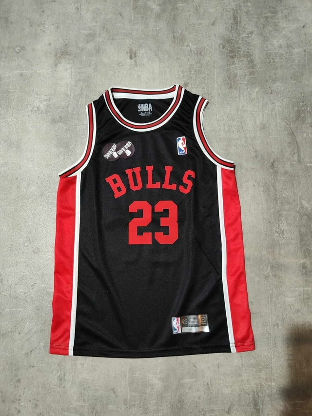 Musculosa NBA Chicago Bulls negra Jordan