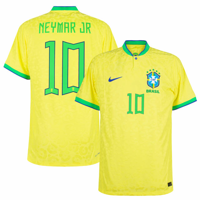 Camisa Nike Brasil Home 2022/23 Torcedor Pro Masculina - Neymar JR nº