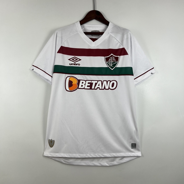 Camisa Umbro Fluminense 2023/24 Torcedor Masculina - Branca