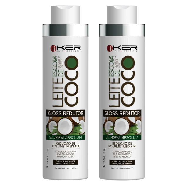 KIT ÓLEO DE RÍCINO IKER 900ml - Iker Cosméticos