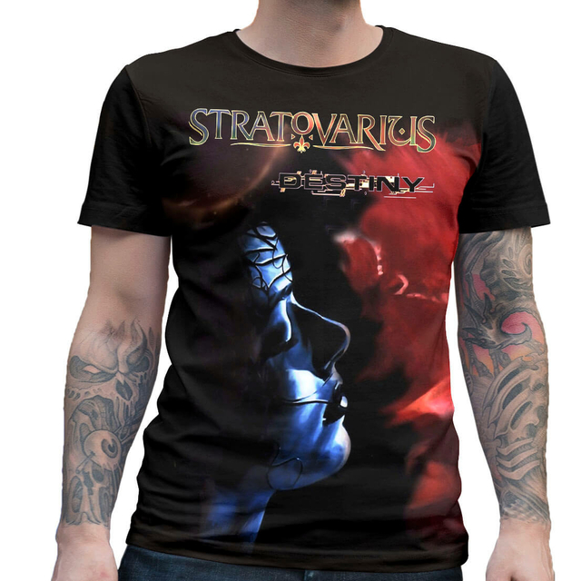 Camiseta Rock Stratovarius Darkest Hours