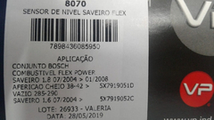 Sensor De Nivel De Combustivel Saveiro Flex